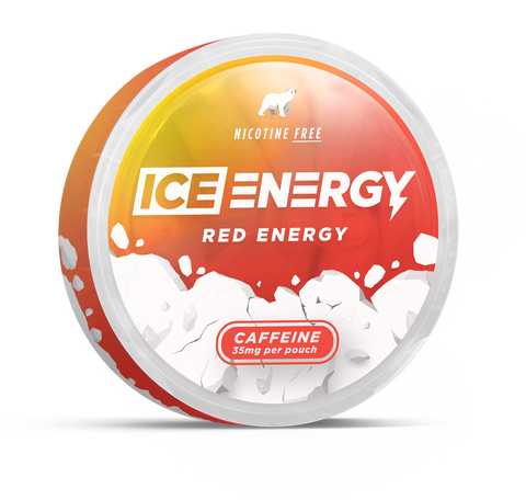 Ice Caffeine Pouch Red Energy 35 mg
