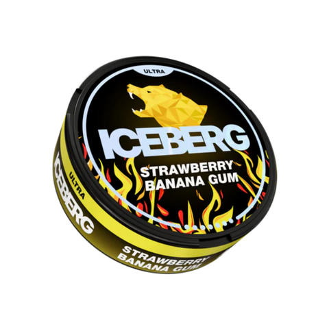 Iceberg Strawberry Banana Gum 70mg